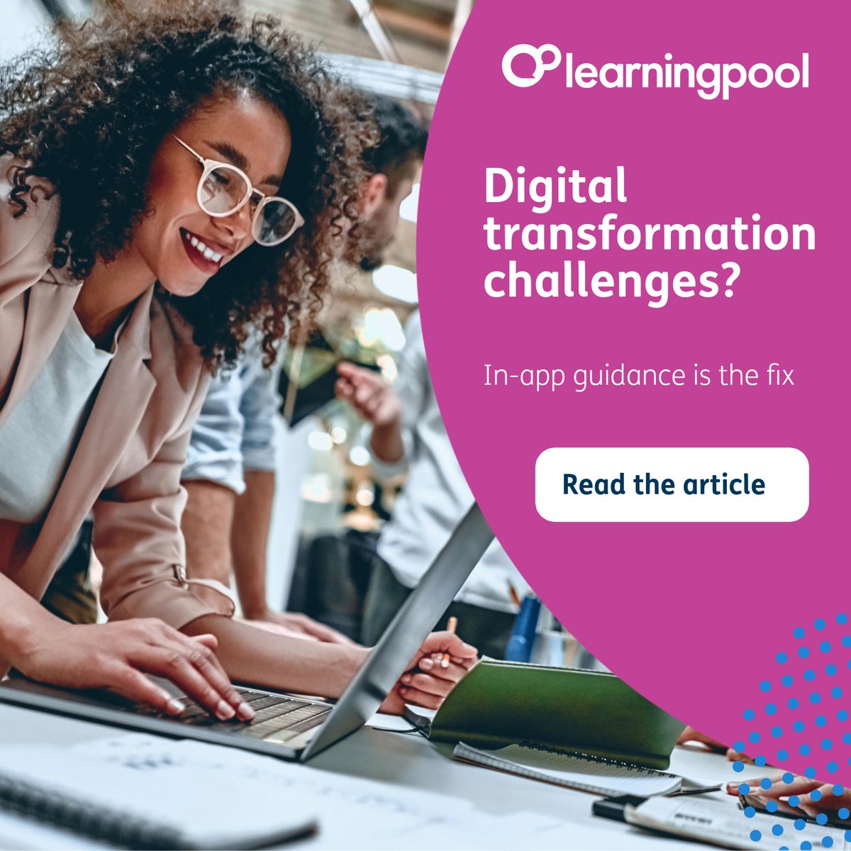 LearningPool's tweet image. Go-live ≠ adoption.

Most digital transformation challenges appear the moment users hit a new screen and fall back on old habits.
In-app guidance fixes that with real-time, in-flow support.

👉 Learn how: hubs.ly/Q03W1kDh0

#DigitalAdoption #InAppGuidance