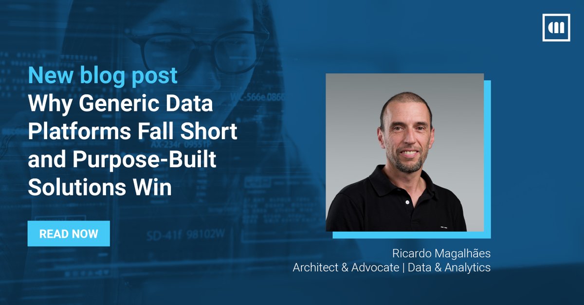 If you’re building a manufacturing data strategy, you’re facing one question: should you build analytics on a generic data platform or invest in something built for manufacturing?

If you want to know the answer to this question, read the blog here:
🔗criticalmanufacturing.com/blog/why-gener…