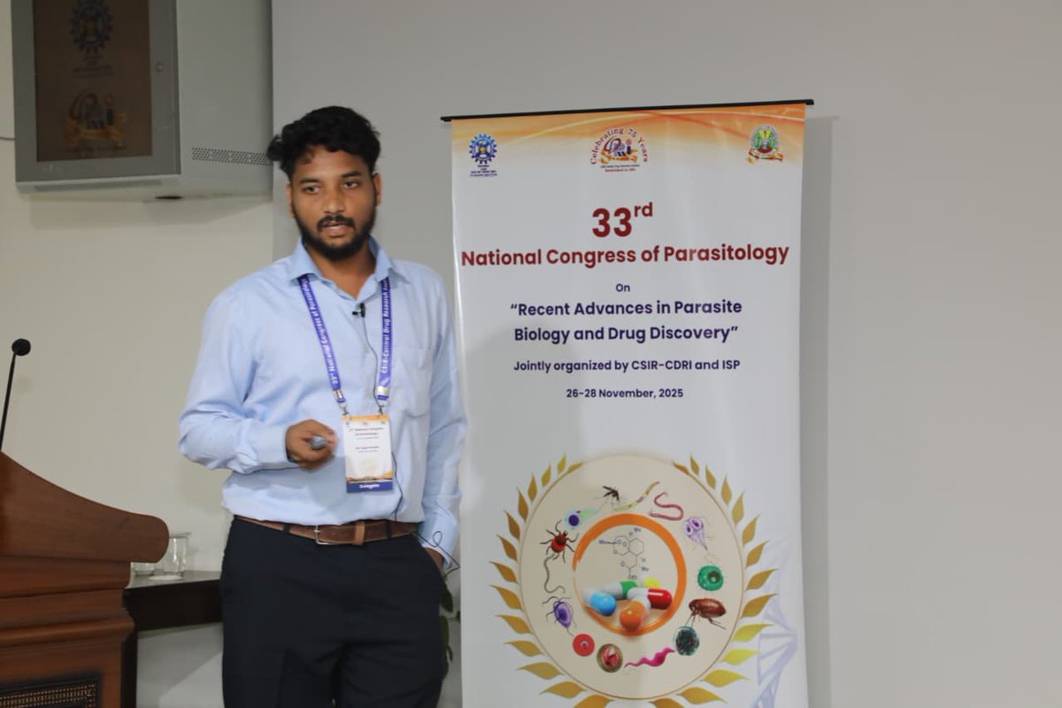 cdriacademy's tweet image. Highlights from the Selected Young Scientist Talk Show at #NCP2025! 🌟🎤
Inspiring talks by emerging researchers.
@CSIR_CDRI