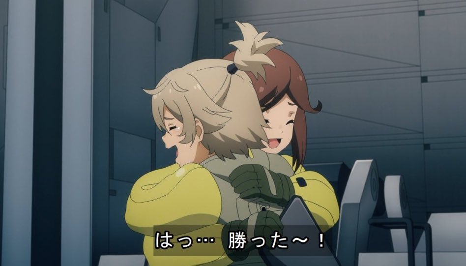 Eightsao8's tweet image. #水星の魔女　17話
遂に…遂にグエル先輩が勝った！