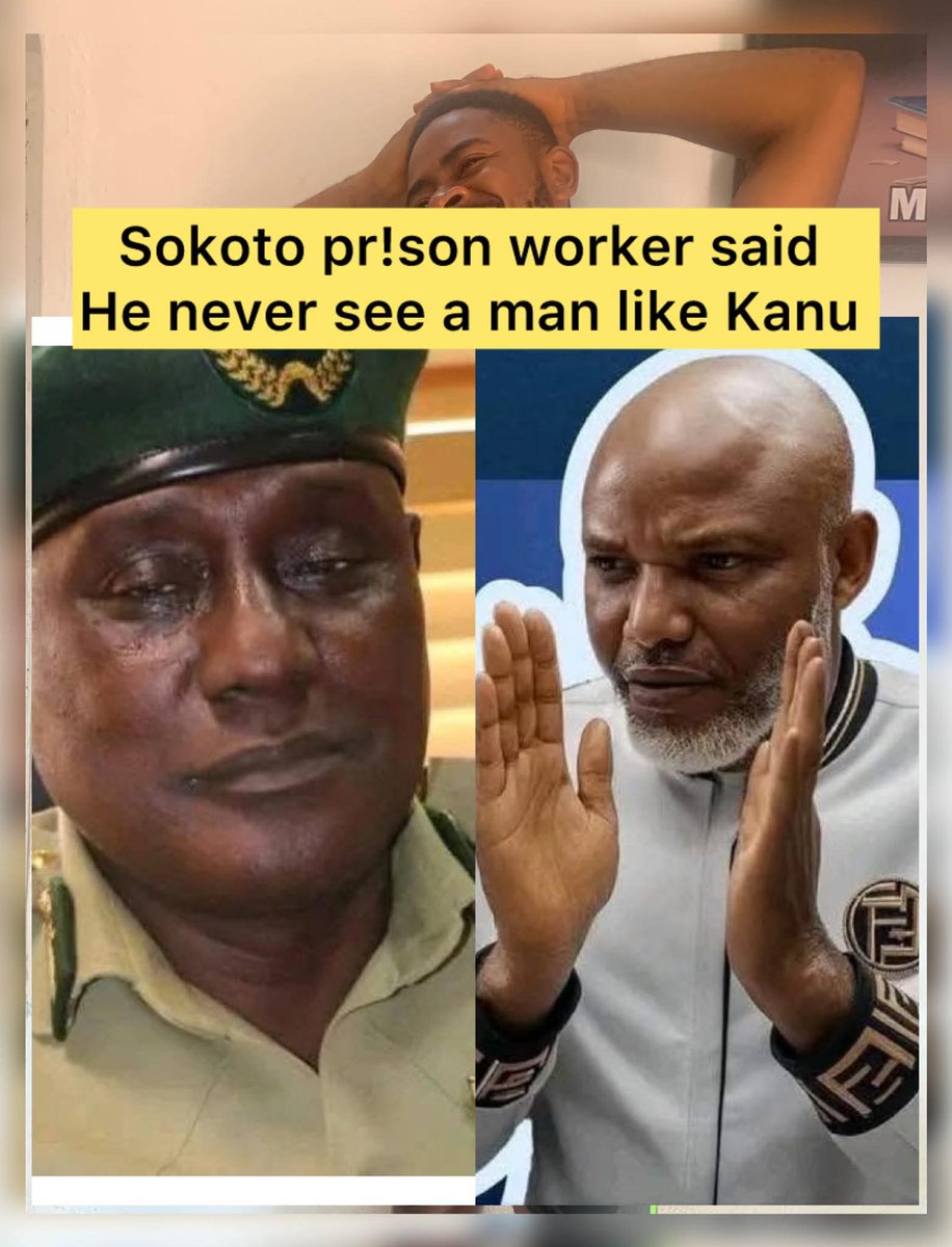 BREAKING NEWS: “I am a pr!son guard in Sokoto Prison, and I can tell you for free that Nnamdi Kanu is the wisest man I have ever met in my entire life. He carries a kind of wisdom that feels divine — the wisdom of Allah Himself — and he does not deserve to be here,” a Hausa