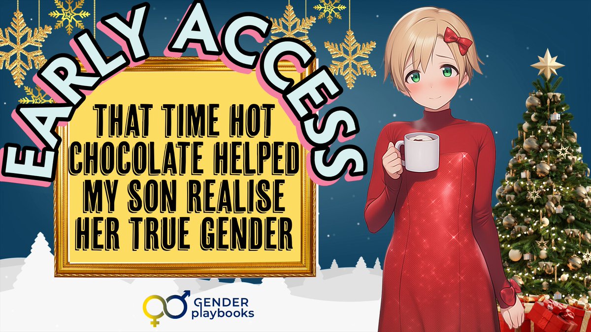 GenderplayB's tweet photo. Christmas come early in this years Christmas special!
https://t.co/ArpfsTjup0 
On Patreon now
#transgender #pride #lgbtq #transfem #genderswap #genderbend #crossdressing #m2f #hope #xmasstory #christmastale https://t.co/Jw2twLMhvg