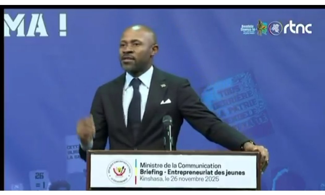 #RDC—Le SG d'#ENVOL, Me <a href="/Rbekola/">Rodrigue ramazani</a>, s'adresse au porte-parole du gouvernement <a href="/PatrickMuyaya/">Patrick Muyaya</a> : 
"La folie de ce régime ne se cache même plus. Comment se dire souverainiste tout en légitimant, même indirectement, la balkanisation du pays ? Le Président <a href="/DSESANGA/">Delly SESANGA HIPUNGU</a> nous avait avertis.