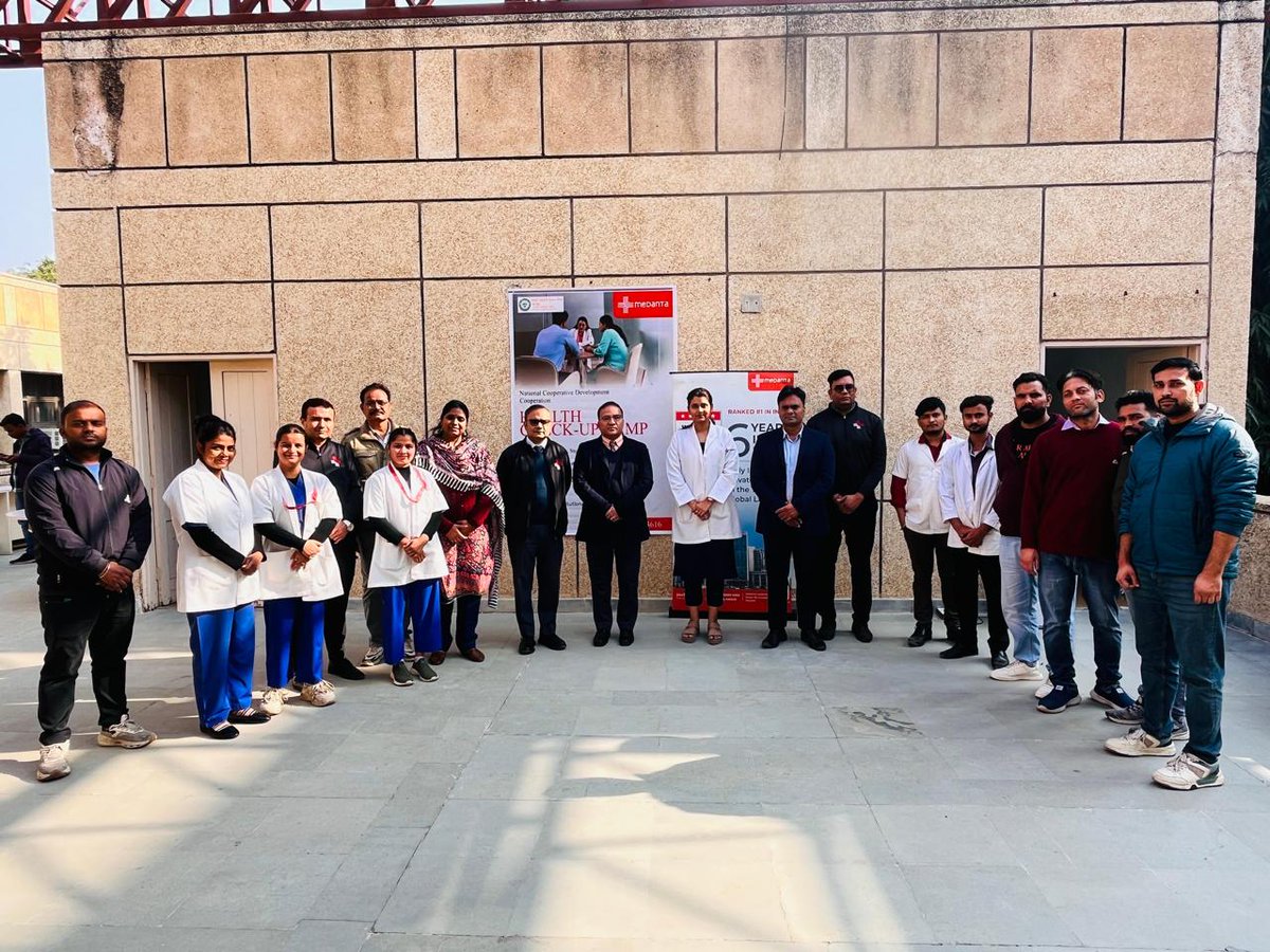 mdncdc's tweet image. In celebration of International Year of Cooperatives 2025
NCDC, in collaboration with Medanta hospital organized a Health Checkup Camp in Gurugram to promote early detection and healthier living.
Together, let’s build a healthier community.
#IYC2025 #cooperationamongcooperatives