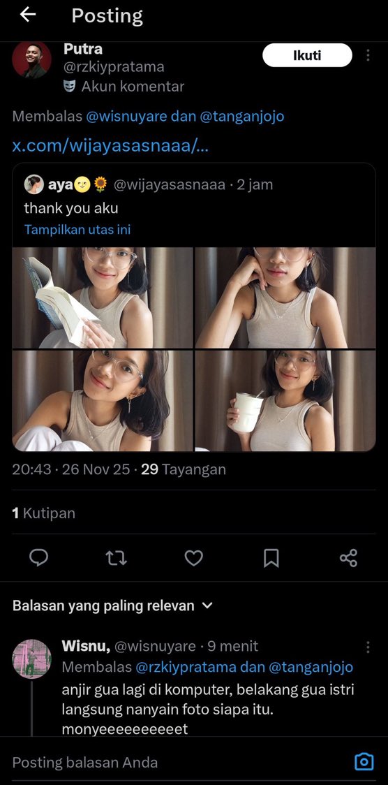 menghanyurkan's tweet image. kalau tangkapan layarnya gak kronologis, iya manipulasi. Wong jelas-jelas smean reply ke twit melecehkan kok. Dan yang diminta Aya adalah pertanggungjawaban dari kalian, sekelompok laki-laki yang bukannya menegur twit bernada pelecehan, malah dilanjutin bercandaannya.