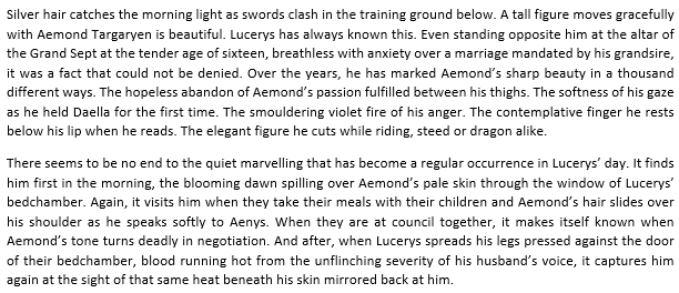 ventivantae's tweet image. a little lucemond tidbit for yall lmao