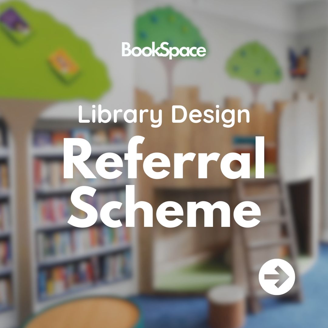 BookSpace's tweet image. 📣 Earn £250 cashback with our new library design referral scheme. Learn more: ow.ly/vshN50Xyzo1
#referralscheme #librarydesign #designservice #wordofmouth #schoollibraries #BookSpace
