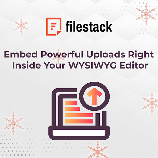 Filestack's tweet image. Build editors users actually love.
Filestack plugs into any WYSIWYG editor for instant upload → transform → deliver workflows.

 Fast. Secure. Developer-friendly.
🔗 bit.ly/48CKvHN 

#Filestack #WYSIWYG #Developers #JavaScript #FileUploadAPI #Tech