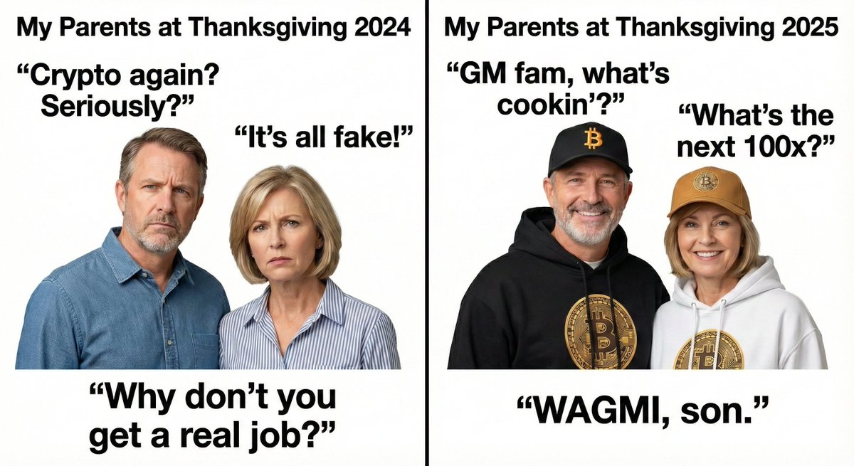 goNativeCC's tweet image. Thanksgiving 2024 vs 2025.