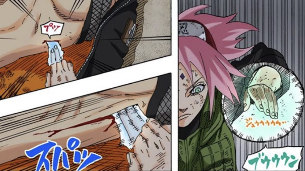 ms_mathart's tweet image. Is it too crazy to think this might have been a reference? Kishimoto is known for being a fan of The Matrix
#naruto