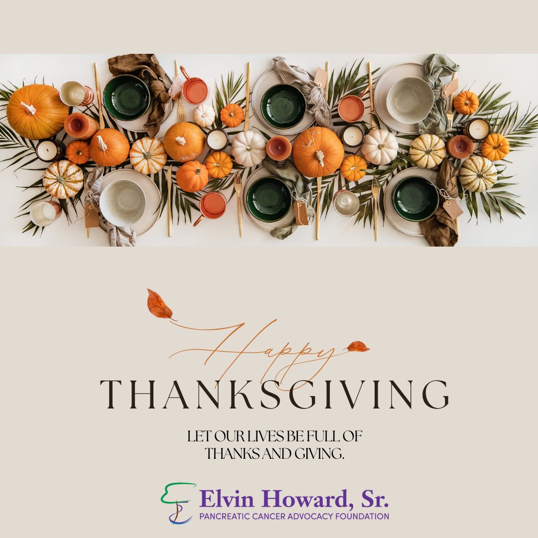 EHS_PCAF's tweet image. Happy Thanksgiving! May your lives be full of thanks and giving.
