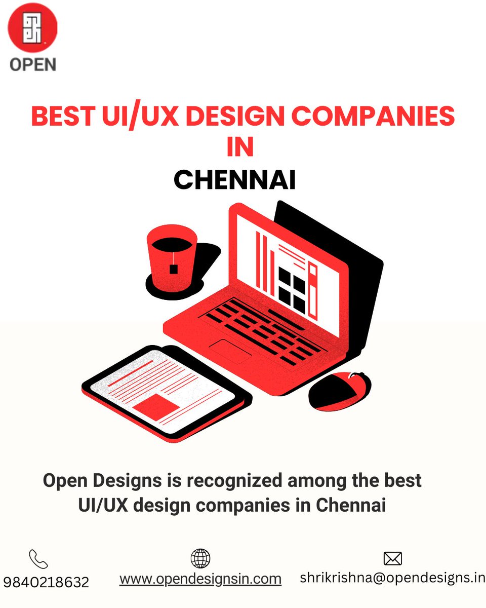 OpenDigital6's tweet photo. Best UI/UX Design Companies in Chennai | Open Designs Open Designs is recognized among the best UI/UX design companies in Chennai, 
delivering user-centric interfaces, seamless navigation, and mobile-responsive
designs #UIUX_designs  #userinterface #userexperience https://t.co/83CZyKHDKy