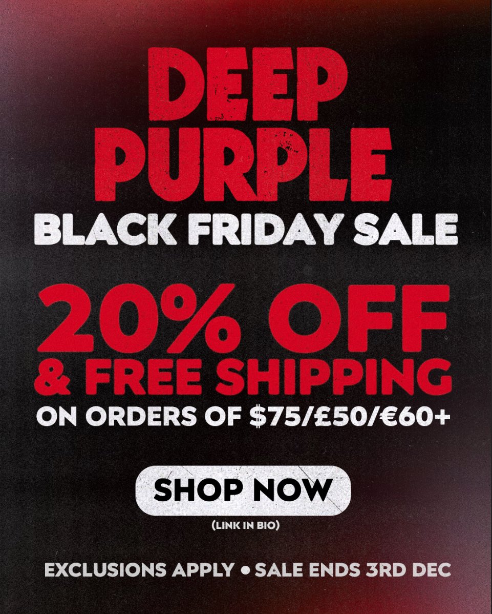 Deep Purple tweet media