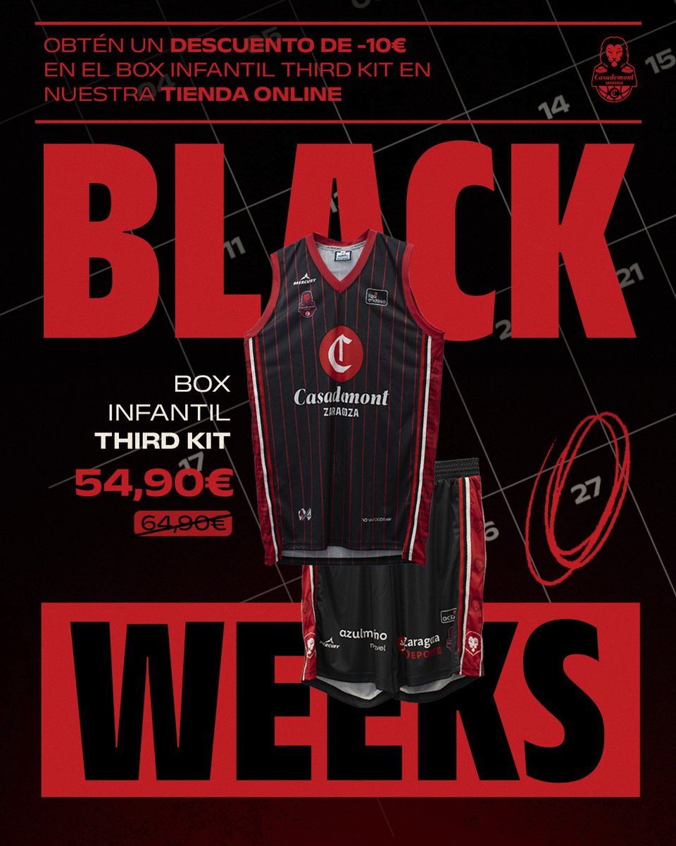 casademontBZ's tweet image. 🖤 El box infantil de nuestra #ThirdKit desde hoy con precio especial por nuestras Black Weeks 

bit.ly/BlackWeeks25