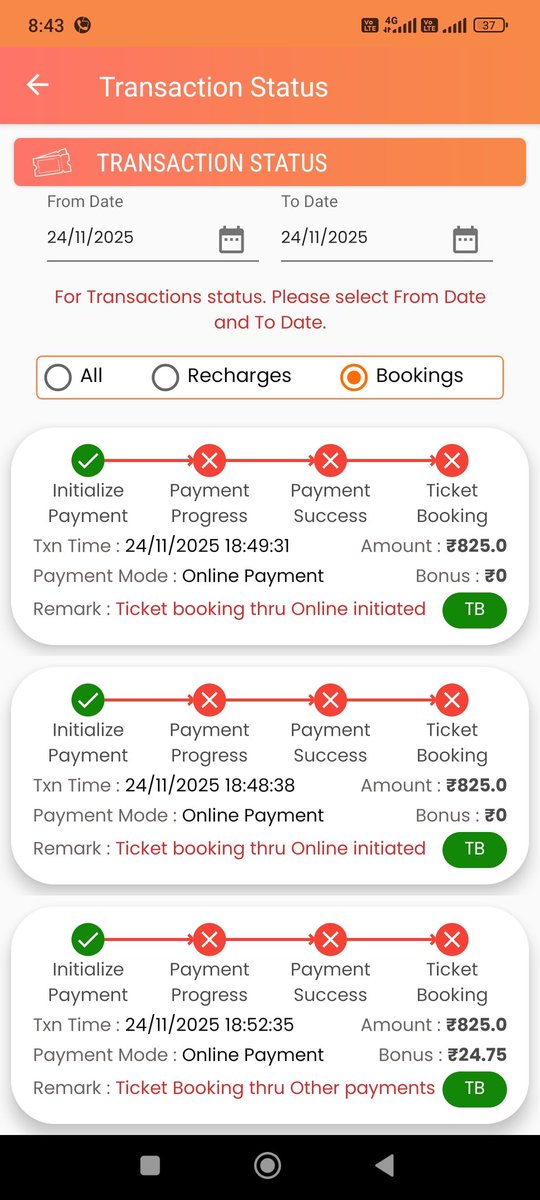 av0781's tweet photo. @PMOIndia @AshwiniVaishnaw @RailwaySeva
The persistent failures and payment issues in the UTS app are causing immense inconvenience to common people, and it feels as if the Indian Railways is unfairly collecting money without delivering the service. https://t.co/PcfZZ9f8LI