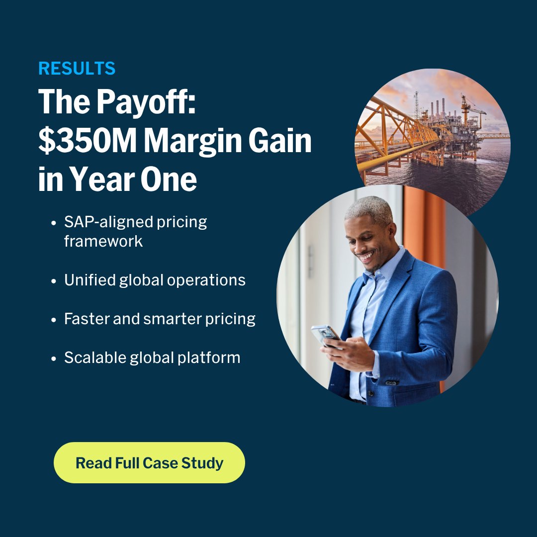 Learn how a global oil and gas company eliminated negative margin transactions and boosted profitability using PROS pricing solutions with SAP S/4HANA.

Read the study: ms.spr.ly/6015tkOPd