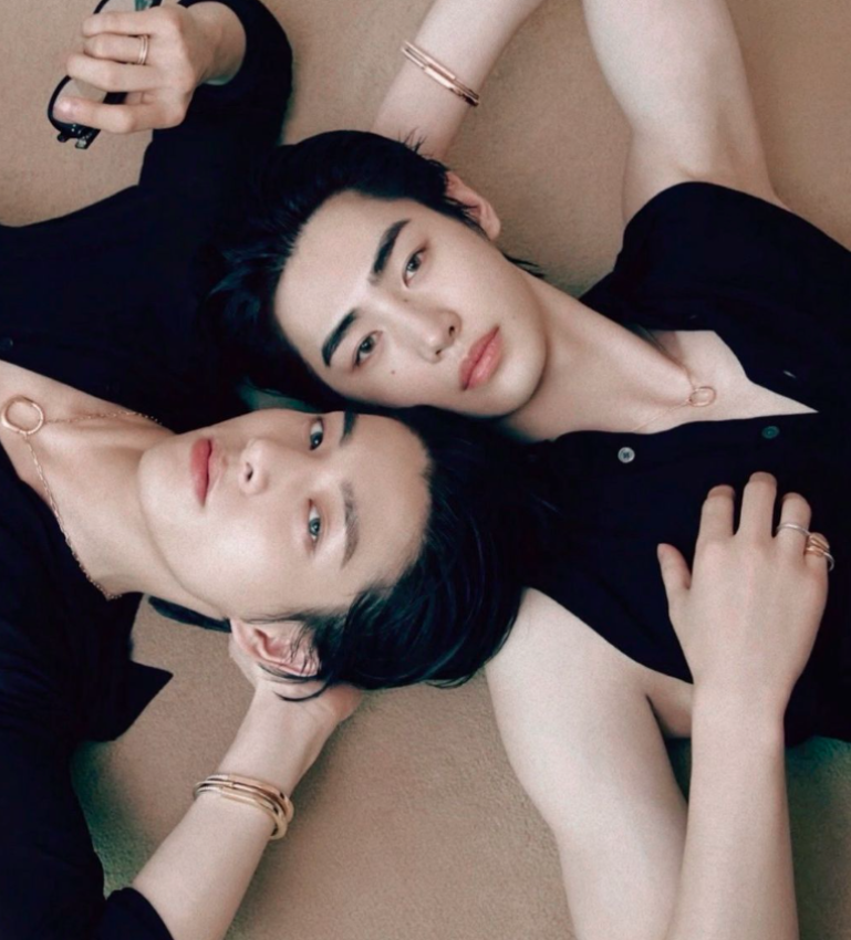 AboutMusicYT's tweet photo. Jake and Sunghoon of ENHYPEN for Dazed Korea, 2024. https://t.co/ue61TAAEBN
