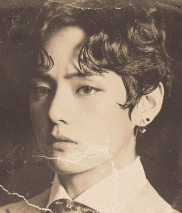 Taehyung of BTS, 4 years ago today.