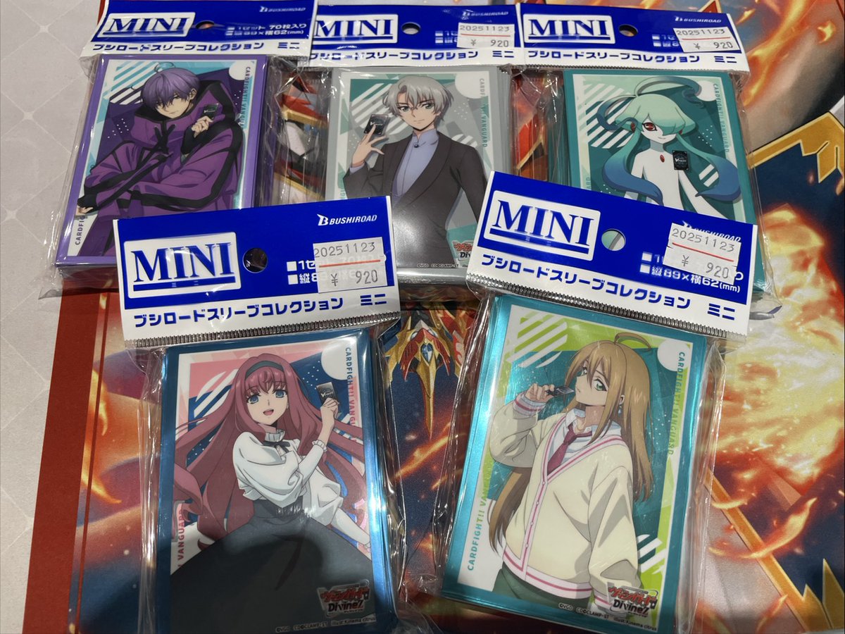 🔥ヴァンハッピー通信🔥】 🆕新商品入荷情報🆕 明日新発売のスリーブご
