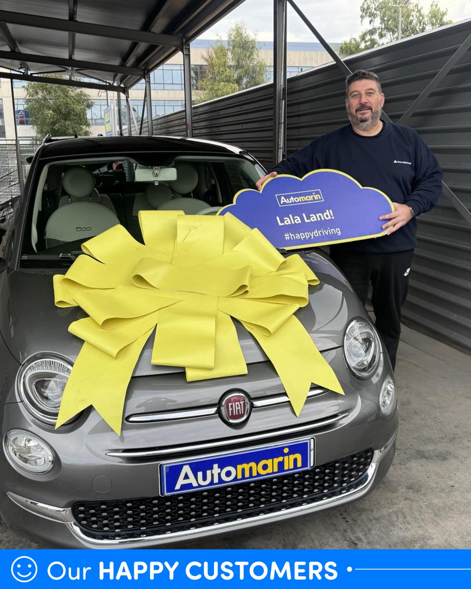 Automarin's tweet image. Κάθε παράδοση αυτοκινήτου, μια νέα αρχή! ✌ Πάνω από 47 χρόνια στο δρόμο μαζί σας!  Είμαστε ευγνώμονες για κάθε απίστευτο πελάτη που μας εμπιστεύτηκε για το ταξίδι, τις περιπέτειες και τα όνειρά του.