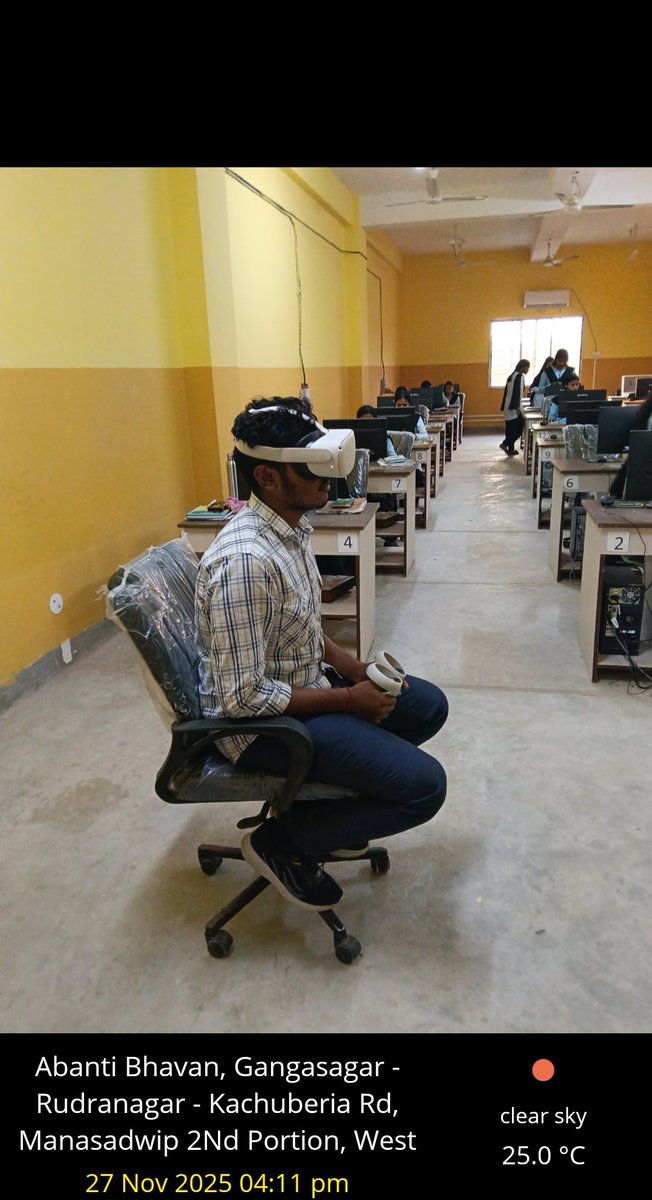 govt_iti40387's tweet image. 🌐✨ Taking education to the next level!
We&apos;re proud to conduct our classes through the Metaverse, giving our students an immersive, interactive, and futuristic learning experience. 🚀📚
Learning has never been this exciting!

#MetaverseLearning #FutureOfEducation