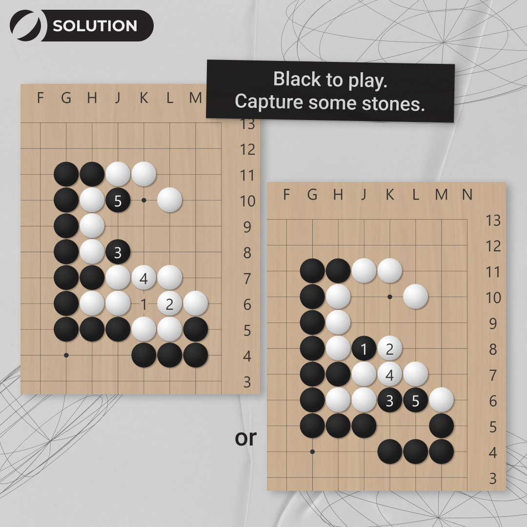 GoMagicOfficial's tweet image. Black to play. Can you live? 🤔
Share your solution in the comments!

The second picture shows the solution to the previous problem.

👉 More in our free Skill Tree: gomagic.org/go-problems/

#gogame #weiqi #baduk #goproblems #tsumego #boardgame