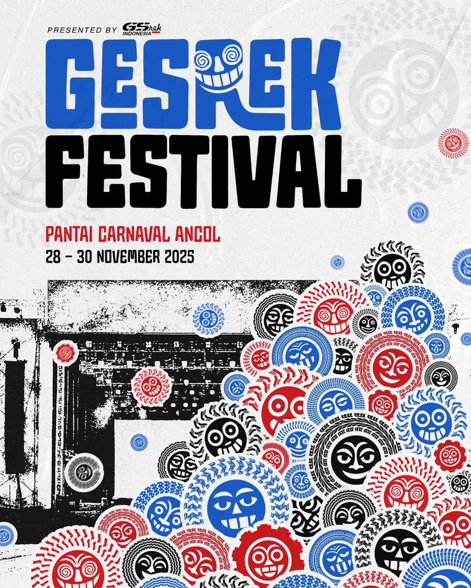 slankdotcom's tweet photo. Udah siap nonton Slank di GESREK FESTIVAL?!?
Catat tanggalnya!
π 30 November 2025
β° Slank on stage 22:05 WIB
π Pantai Carnaval Ancol
#Slank #Slankers #JadwalSlank #Jakarta https://t.co/p9qmnCrscz