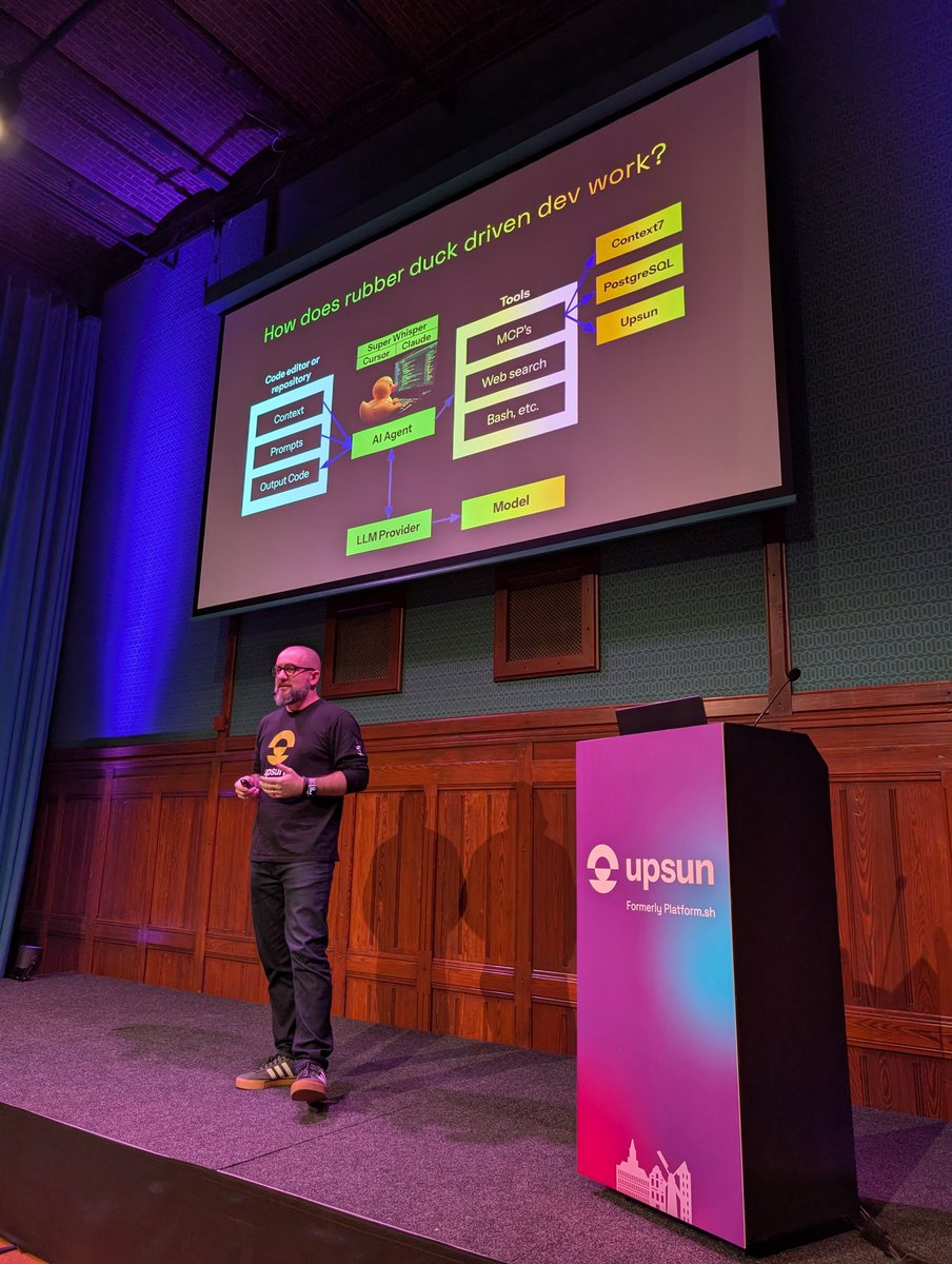 GromNaN's tweet image. Forget about Vibe Coding, start Rubber Duck Driven Development with @gregqualls #SymfonyCon