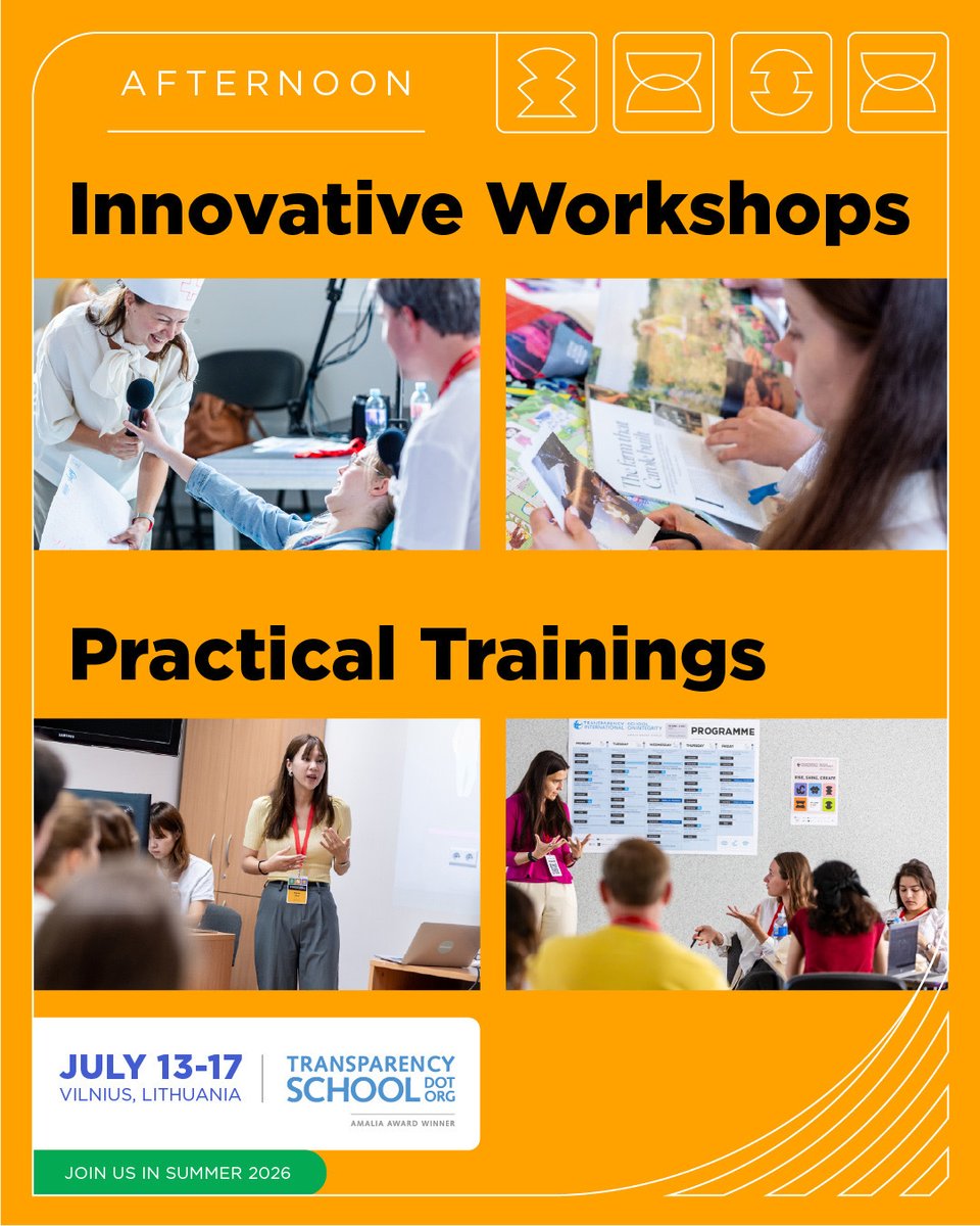 Transparency School tweet media