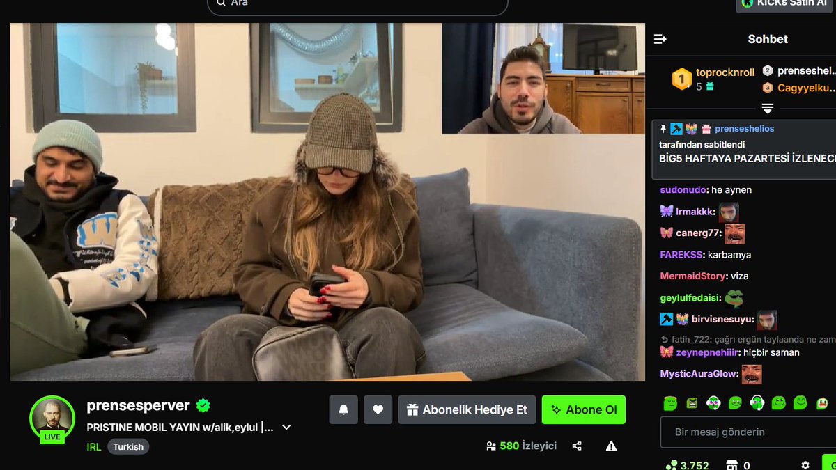 perve,alik,ve geylül kosova yayını açıldı izlemek isteyenlere duyurulur
kick.com/prensesperver