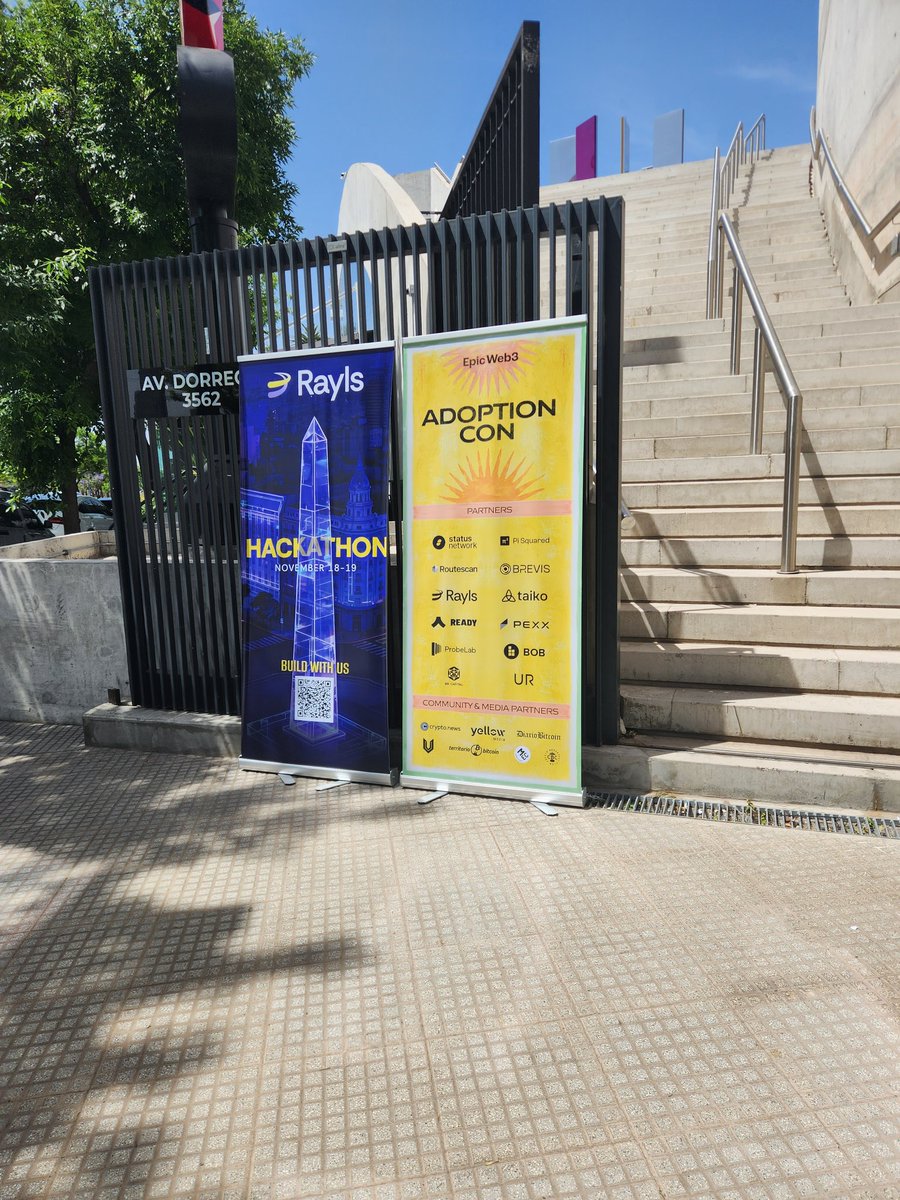 Darviridis's tweet image. Adopticon @epicweb3
Amazing speakers, great energy, and some of the most honest conversations about real crypto adoption happening right now.

Huge shoutout to the organizers and everyone building the next layer of the global economy

#Devconnect