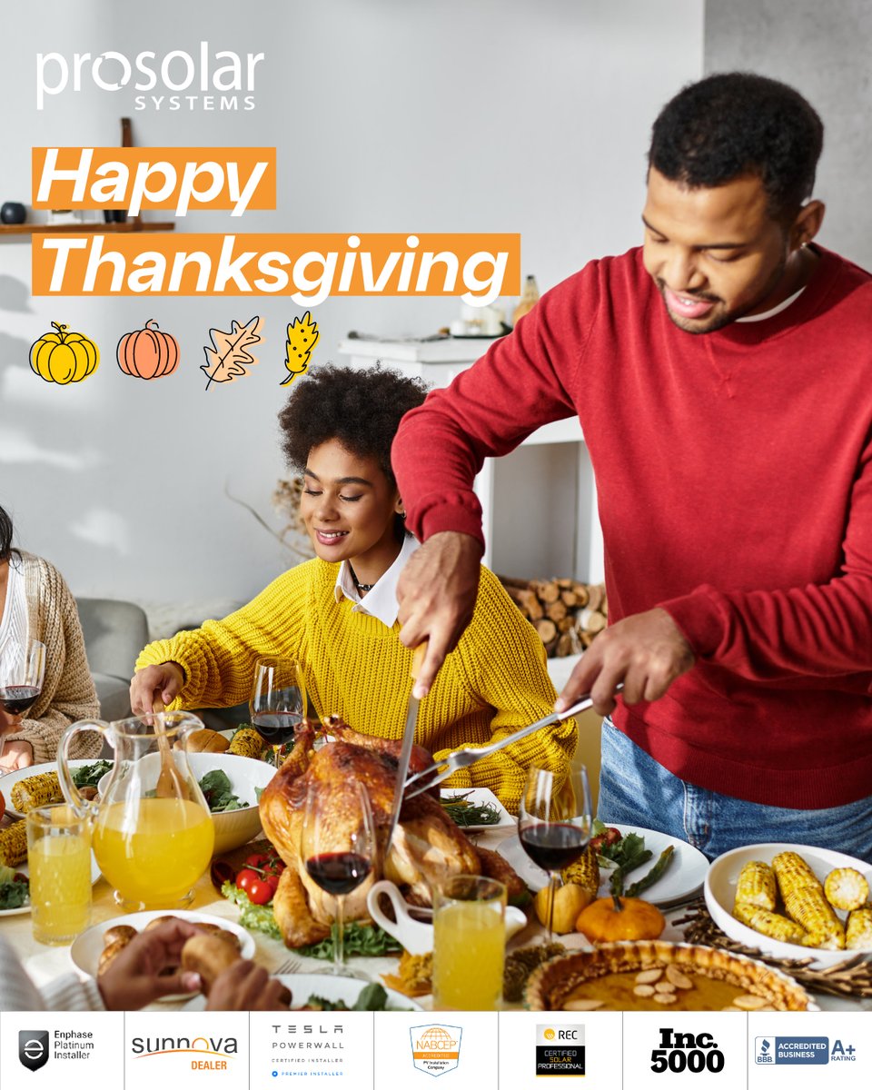 🦃✨ Happy Thanksgiving from ProSolar Caribbean! ✨🦃

From our family to yours, we’re wishing you a holiday filled with warmth, joy, and reliable power.

We’re proud to power your homes, your businesses, and your future.

🍽️🌴⚡

#ProSolarCaribbean