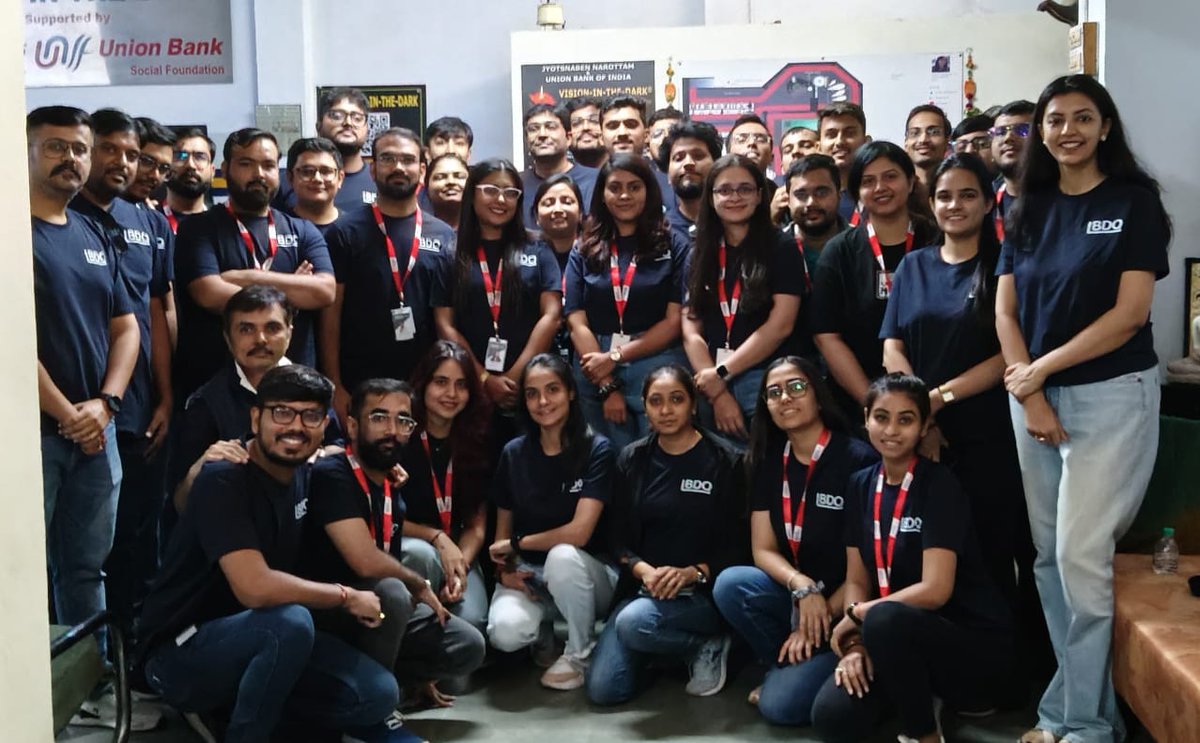 BDO RISE Cares Ahmedabad Team visited BPA, spent time with trainees, played chess with Special Chess Prayers and visited Vision-in-the-Dark. Thanks to management of our CSR Partner BDO for bringing its staff members and executives to BPA
#CorporateSocialResponsibility