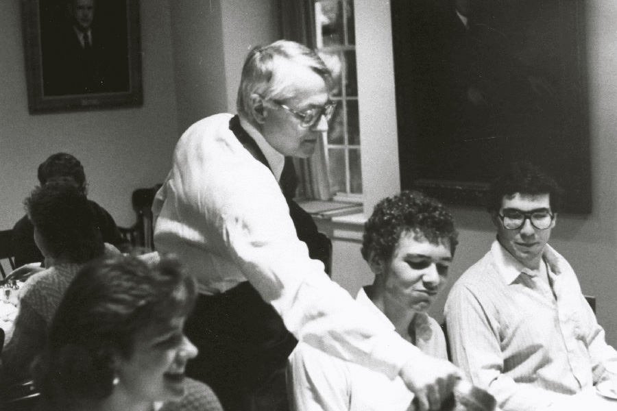 gettysburg's tweet image. A beloved Gettysburg College tradition, Servo Thanksgiving connects generations of Gettysburgians through food and friends. Explore the history of Servo Thanksgiving through the decades: bit.ly/3ZoL97j