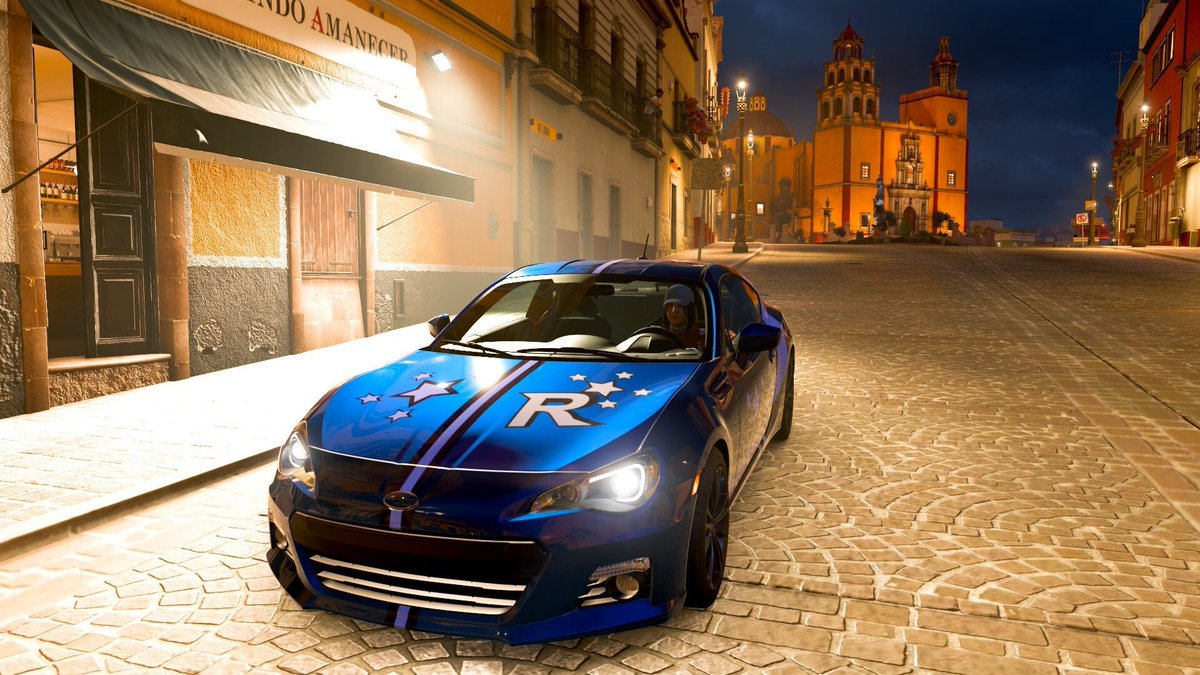 starflare_999's tweet image. Subaru BRZ 「Blue Racing」

ニオブのセリカに対抗するかのように登場した謎の青いBRZ
ストリートレースやらラリーで活躍するためのチューニングが施されている

...実はこの車が真価を発揮するのは「夜」のレースだったりする

#Forzahorizon5 #元素擬人化 #ElementaleSports