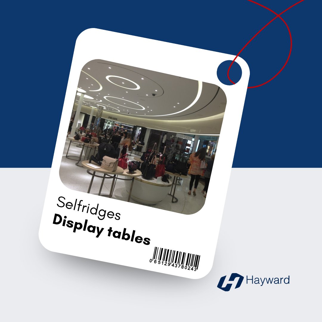 It’s #ThrowbackThursday and with shoppers heading back to the high street, we were reminded of these display tables we created for Selfridges.

With inlayed marble tops framed in brass, they show how #GRP delivers both aesthetics and performance for premium retail.