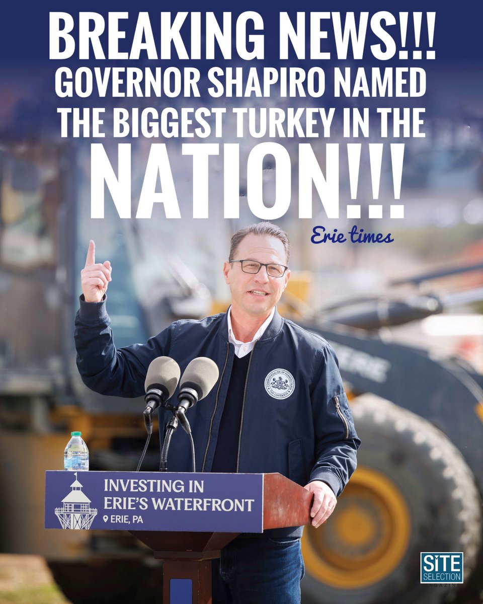 realdealtransam's tweet image. Pennsylvanians should never ever forget as they sit down with loved ones this beautiful Thanksgiving that there is no bigger turkey 🦃 than @GovernorShapiro