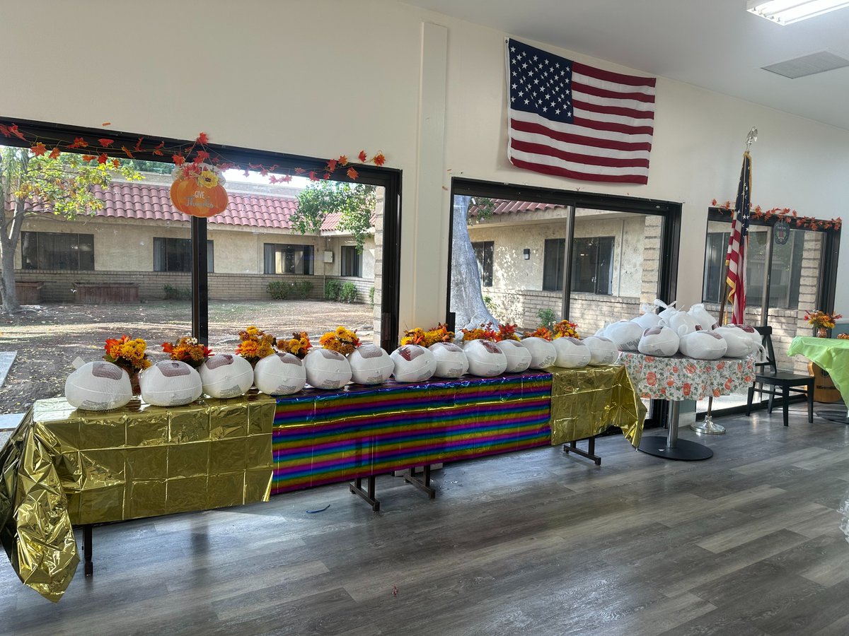 BeecanHealth's tweet photo. Turkey bowling was back at Corona Post Acute, and staff brought the energy. From friendly teasing to big wins, this tradition never disappoints. 🦃💛

#BeecanHealth #BeecanStrong #BecomingABeecan #CoronaPostAcute #TurkeyBowling https://t.co/rQrJv6MMmC