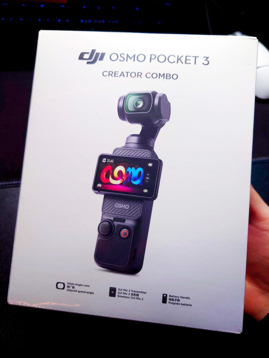 7n39ppbs's tweet image. MINI撮影用にあれこれ悩んでPocket3に決めました！
高校の映像部時代にこれ欲しかったなぁ(´・ω・｀)
帰省が待ち遠しいよ🚗³₃