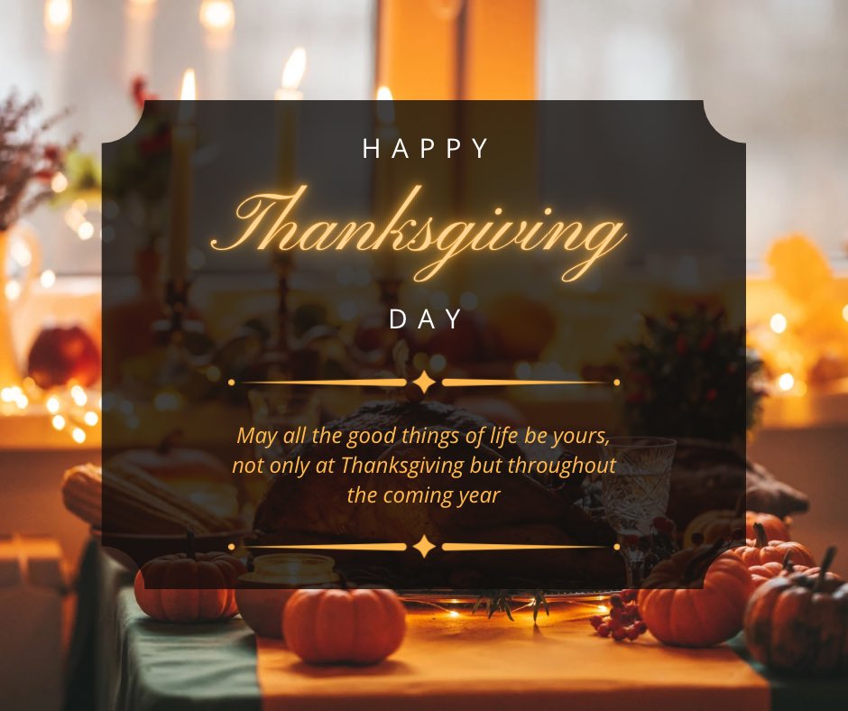 Celebrate the season of gratitude. Share love, give thanks and spread kindness💕 #HappyThanksgiving2025
