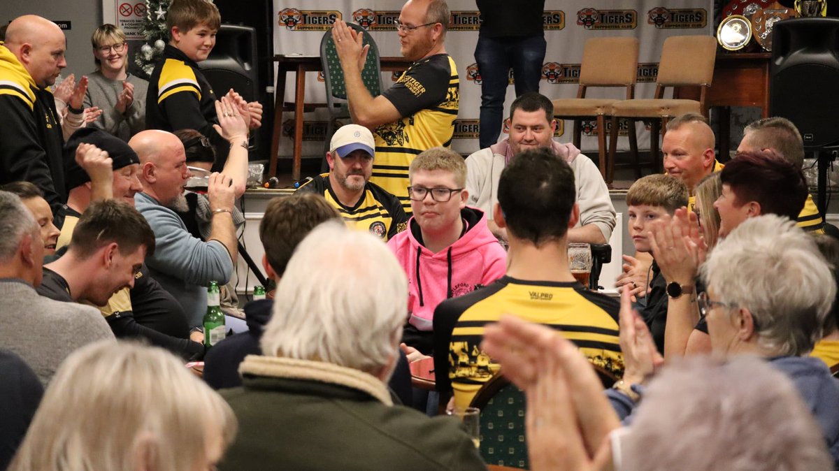 Great to see <a href="/CTRLFC/">Castleford Tigers</a> Wheelchair Team at our Membership Launch Event.
<a href="/grahamsmithctsc/">Graham Smith</a> spoke to <a href="/Bevwalker11/">Bev Walker</a> <a href="/JohnAtki59/">Tail End Charlie.</a> Lee Halliday &amp; England International &amp; member of the Ashes winning team Luis Domingos

The whole of the team joined CTSC for 2026. Thanks guys

#CTSC #COYF 🐯🏉
