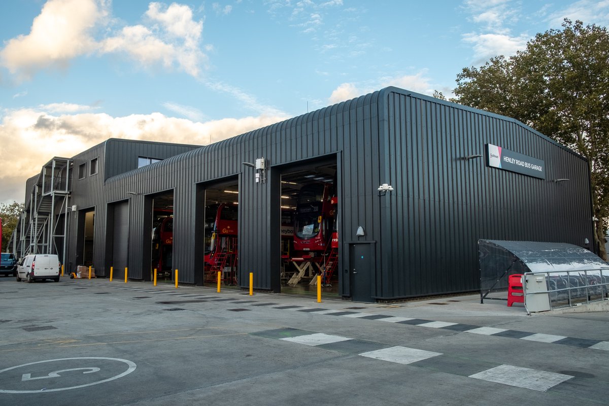 QEDStructures's tweet image. Henley Road Electric Bus Facility, London’s first purpose-built electric bus garage. Our structural engineers supported the project with solutions designed to meet the demands of modern zero-emission fleets. 

View more projects:
qedstructures.com/projects/?utm_…

#StructuralEngineering
