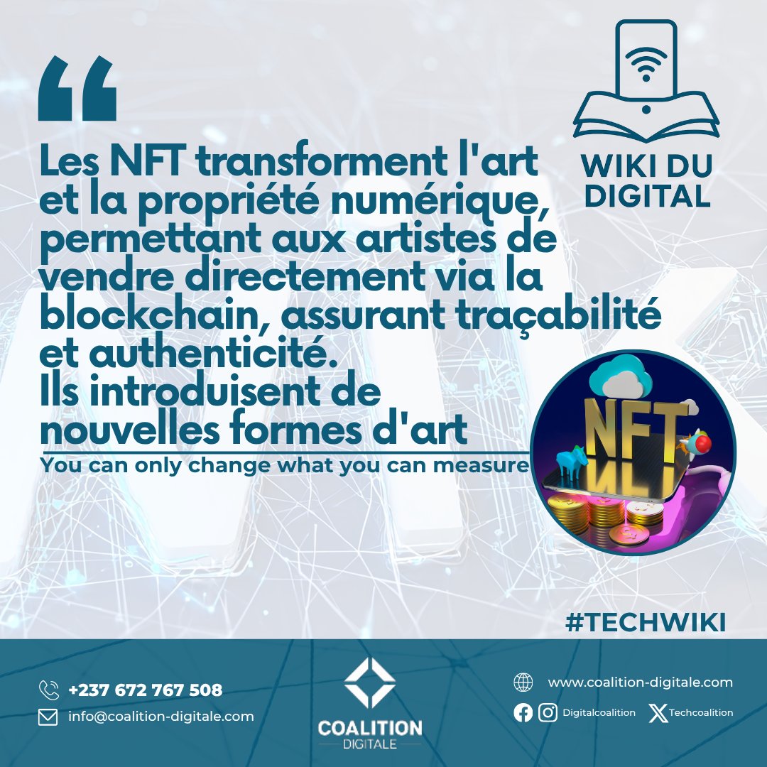 TechCoalition's tweet image. 🔍 #FactVsFiction

Mythe ou Réalité : NFTs : avenir de l&apos;art ou bulle spéculative ? 🎨 
Partage ton avis et teste tes connaissances avec notre #WikiDuDigital ! 👇

 #NFT #ArtNumerique #Blockchain #Web3 #CryptoArt #DigitalCoalition #CoalitionDigitale