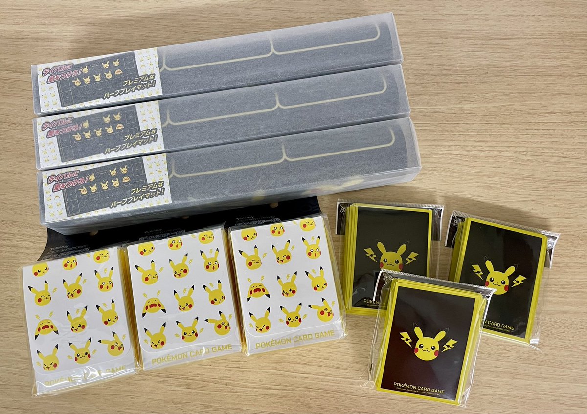 ポケカ販売情報】 🌟サプライ🌟 プレイマット・デッキケース・スリーブ
