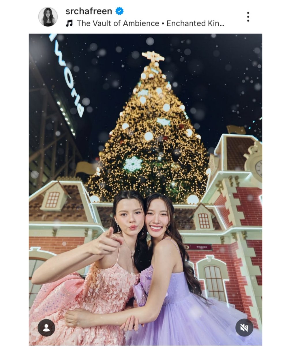 freenguides's tweet image. Freen&apos;s new post on IG 

#centralwOrldXmasXFreenBecky
#srchafreen
