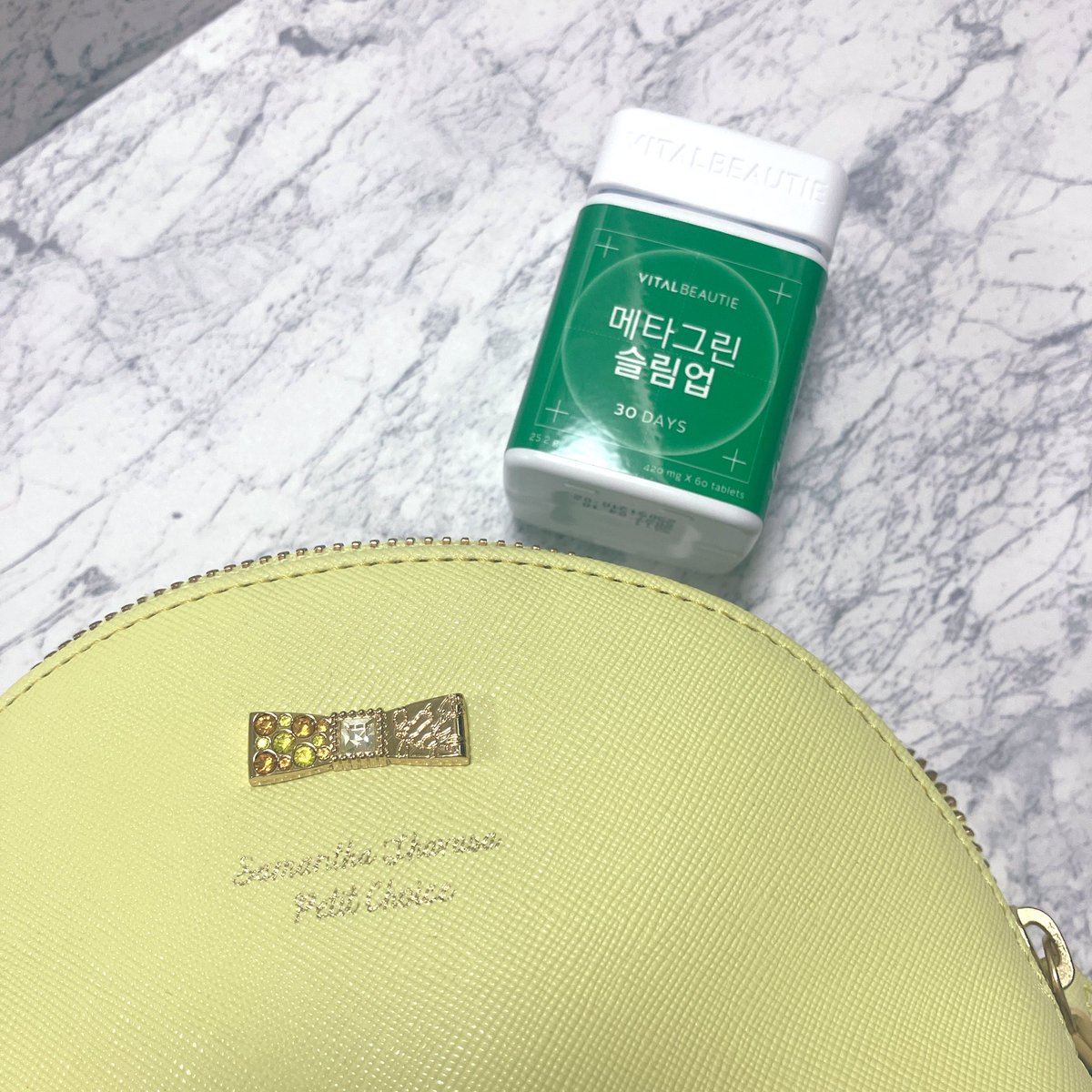 #PR
脂っこい食事が続いたり、食後のもたつきが気になるときに飲むようになったVITAL BEAUTIEの「メタグリーンスリムアップ」

体脂肪減少に特化※したカテキン配合サプリで食後に1本飲むだけ！カフェインレスだから夜遅い時間でも安心🌙