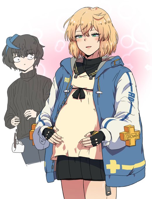 お題箱「最近、女装山脈からやってきたGGST初心者です。
まだギルティ世界についてよく分かってませんが、なんか不思議な世界なのできっと男は妊娠できなくても男の娘なら妊娠できますよね。
ご懐妊ブリジットお願いします。」できるし母乳も出るよ 