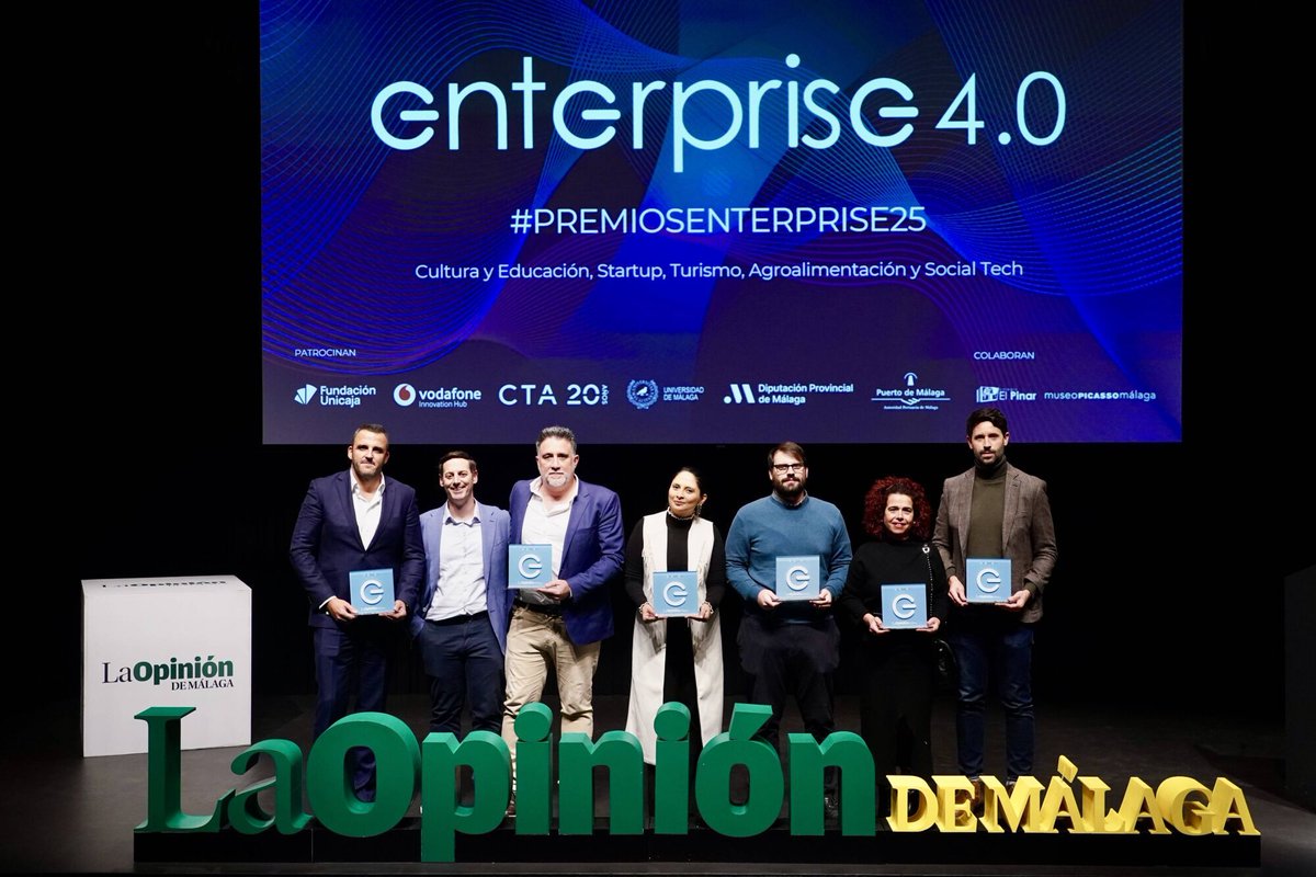🏆Aliquindoi, Premio Enterprise 4.0 🤩

La empresa malagueña <a href="/Aliqindoi/">Aliqindoi</a>,  con sede en <a href="/BicEuronova/">BIC Euronova</a> en <a href="/PTAMalaga/">Málaga TechPark</a>, galardonada en la categoría Social Tech 🎉Premio otorgado por <a href="/opiniondemalaga/">La Opinión de Málaga</a>  y <a href="/PrensaIberica/">Prensa Ibérica</a> 

¡Muchas felicidades! 👏