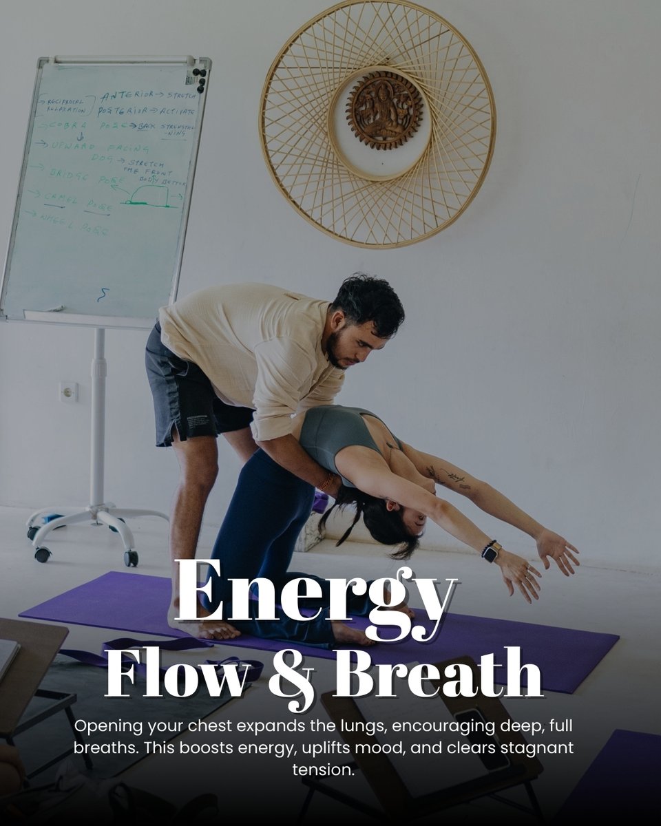 retreat_bali's tweet image. 🌟 Ustrasana — Heart Opening, Hormone Balancing 

Open your heart, expand your breath, and awaken the energy within ✨
Where every pose brings you closer to balance, calm, and self-connection.
#Ustrasana #CamelPose #HeartOpeningYoga #BackbendBenefits #YogaForHormones #SpineHealth