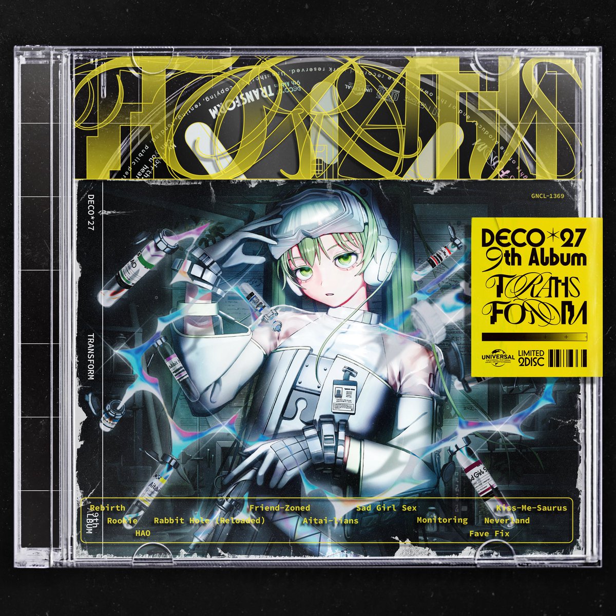 🧪Works】 DECO*27 9th AL『TRANSFORM』(2024) 今日でリリース1周年